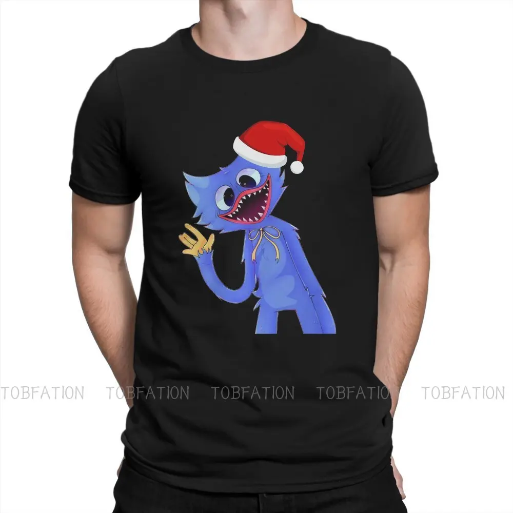 Poppy Playtime TShirt for Men Huggy Wuggy Christmas Time Basic Casual Tee T Shirt Novelty Trendy Loose
Poppy Playtime TShirt for Men Huggy Wuggy Christmas Time Basic Casual Tee T Shirt Novelty Trendy Loose