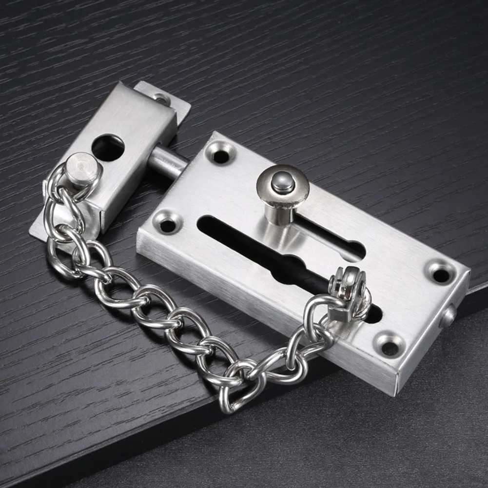 Hardware Security Door Chain Strong Wardrobe Anti-thief Door For Cabinet For Residential Safe Guard Lock Latch
Hardware Security Door Chain Strong Wardrobe Anti-thief Door For Cabinet For Residential Safe Guard Lock Latch