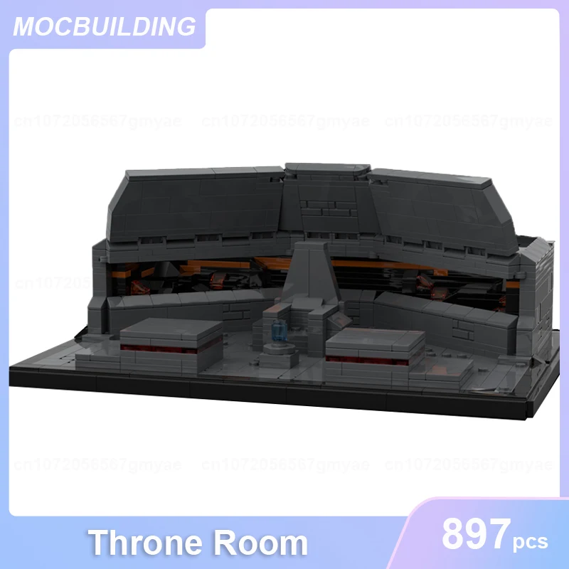 Throne Room Model MOC Building Blocks DIY Assemble Bricks Architecture Educational Creative Children Toys Kids Xmas Gifts 897PCS
Throne Room Model MOC Building Blocks DIY Assemble Bricks Architecture Educational Creative Children Toys Kids Xmas Gifts 897PCS