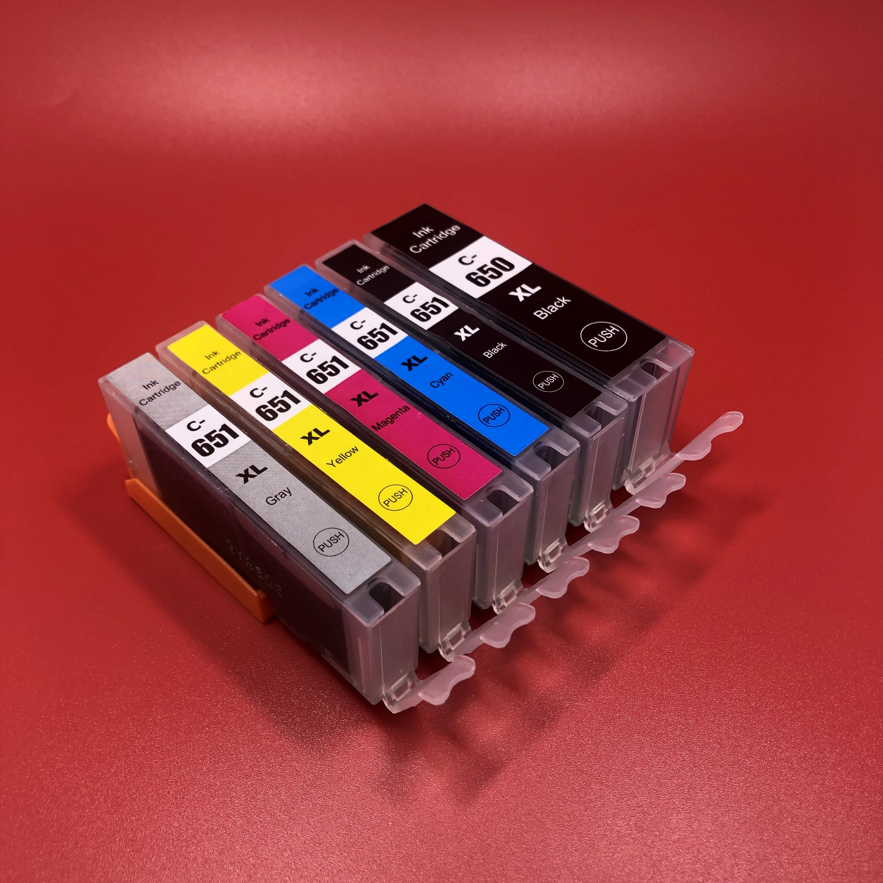 PGI-650XL CLI-651XL Compatible Ink Cartridge PGI650 CLI651 PGI-650 CLI-651 for Canon PIXMA MG6360 MG7160 MG7560 Printer
PGI-650XL CLI-651XL Compatible Ink Cartridge PGI650 CLI651 PGI-650 CLI-651 for Canon PIXMA MG6360 MG7160 MG7560 Printer
