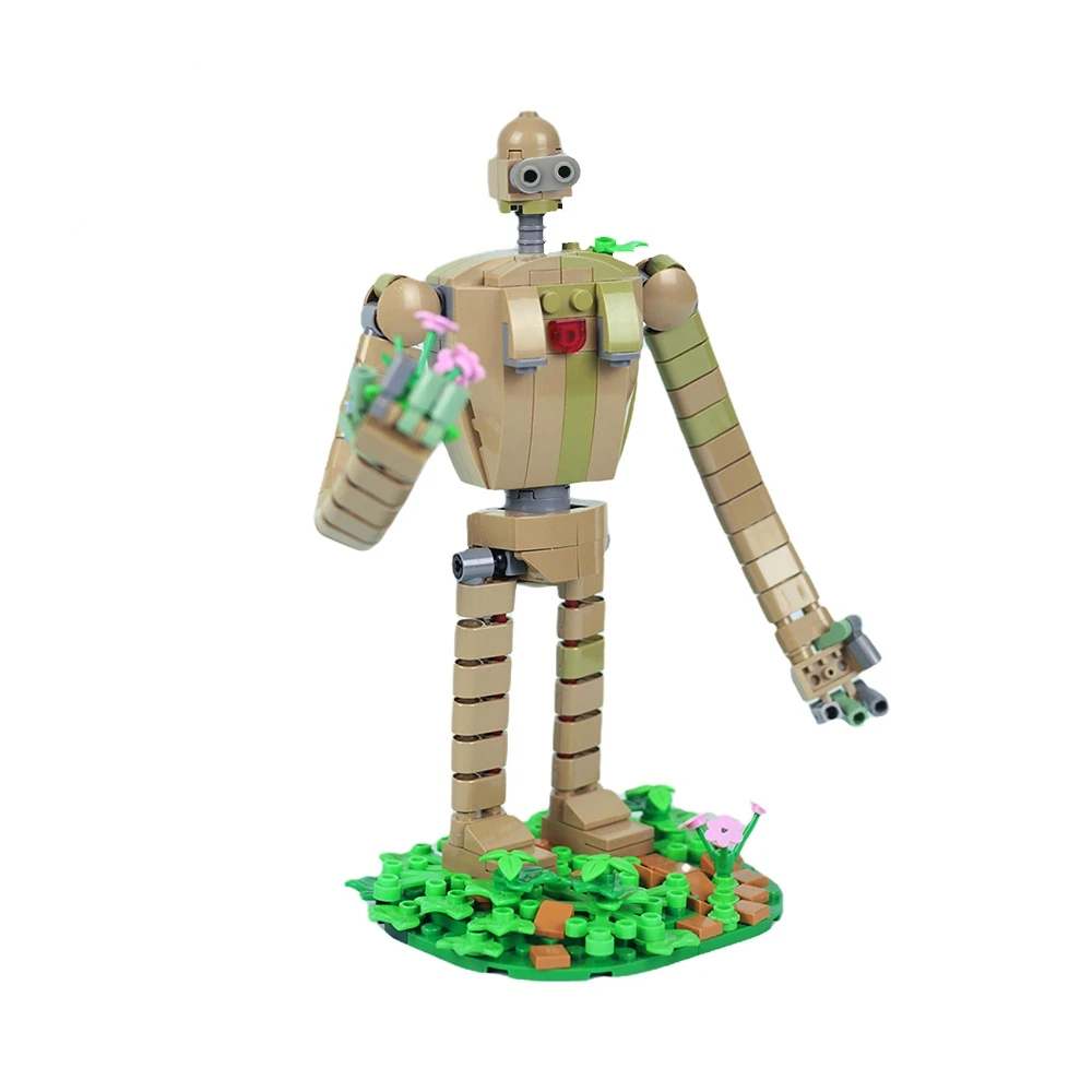 BZB MOC робот-солдат для замка в небе блоки фигурки сборе защитная гвардия аниме