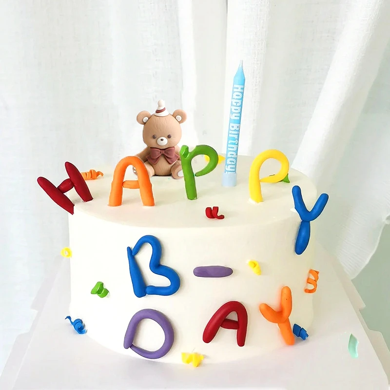 Cartoon Happy Birthday Cake Topper Kids Baby Shower Cake Gift Girl Boy Children Birthday Party Cake Decorating Baking Desserts
Cartoon Happy Birthday Cake Topper Kids Baby Shower Cake Gift Girl Boy Children Birthday Party Cake Decorating Baking Desserts