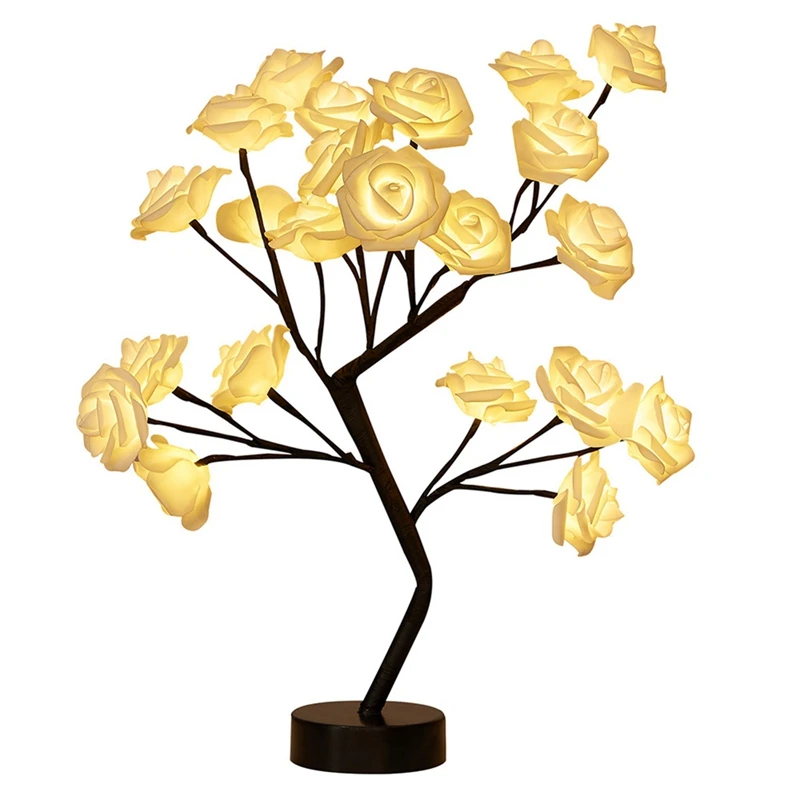 USB Battery Operated LED Table Lamp Rose Flower Bonsai Tree Night Lights Garland Decoration Valentine's Day Lights
USB Battery Operated LED Table Lamp Rose Flower Bonsai Tree Night Lights Garland Decoration Valentine's Day Lights