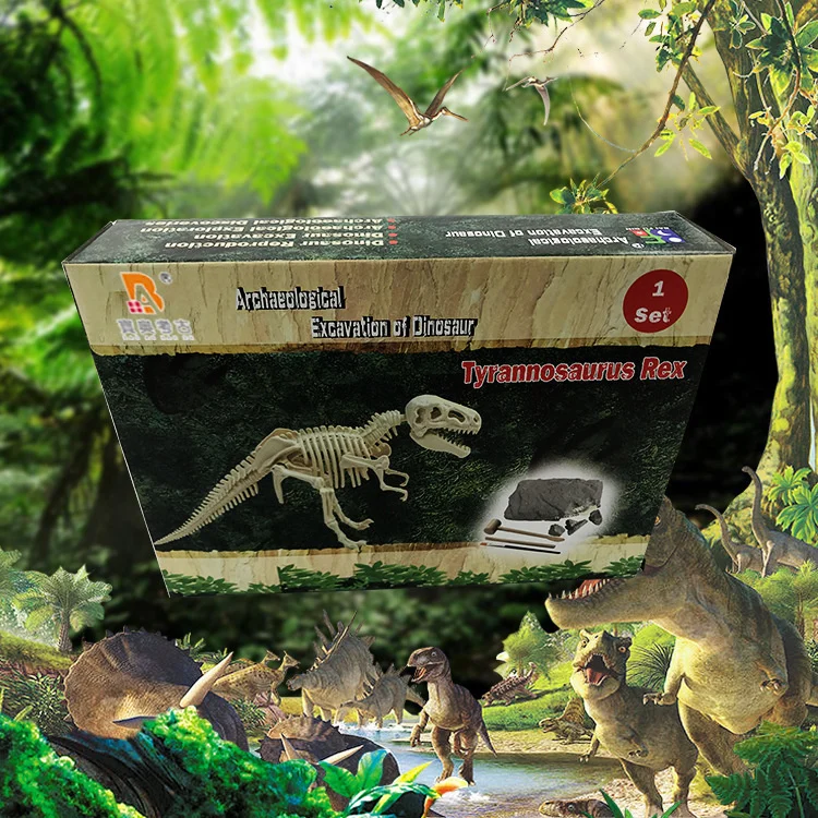 Baoao Archaeological Science and education toys children's puzzle exploration treasure hunting dinosaur series DIY
Baoao Archaeological Science and education toys children's puzzle exploration treasure hunting dinosaur series DIY