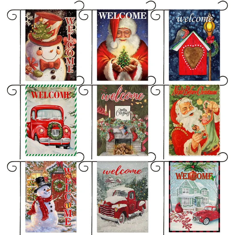 New Christmas Garden Flag Christmas Eve Santa Claus Festival Mood Garden Decoration Banner 30*45cm(11.81IN*17.71IN)
New Christmas Garden Flag Christmas Eve Santa Claus Festival Mood Garden Decoration Banner 30*45cm(11.81IN*17.71IN)