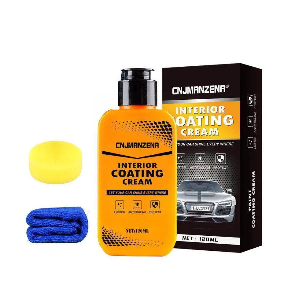 120ml Car Coating Agent Auto Paint Cleaner Interior Plastic Leater Maintenance Part Agent Painting Wax Refurbishing R2A7
120ml Car Coating Agent Auto Paint Cleaner Interior Plastic Leater Maintenance Part Agent Painting Wax Refurbishing R2A7