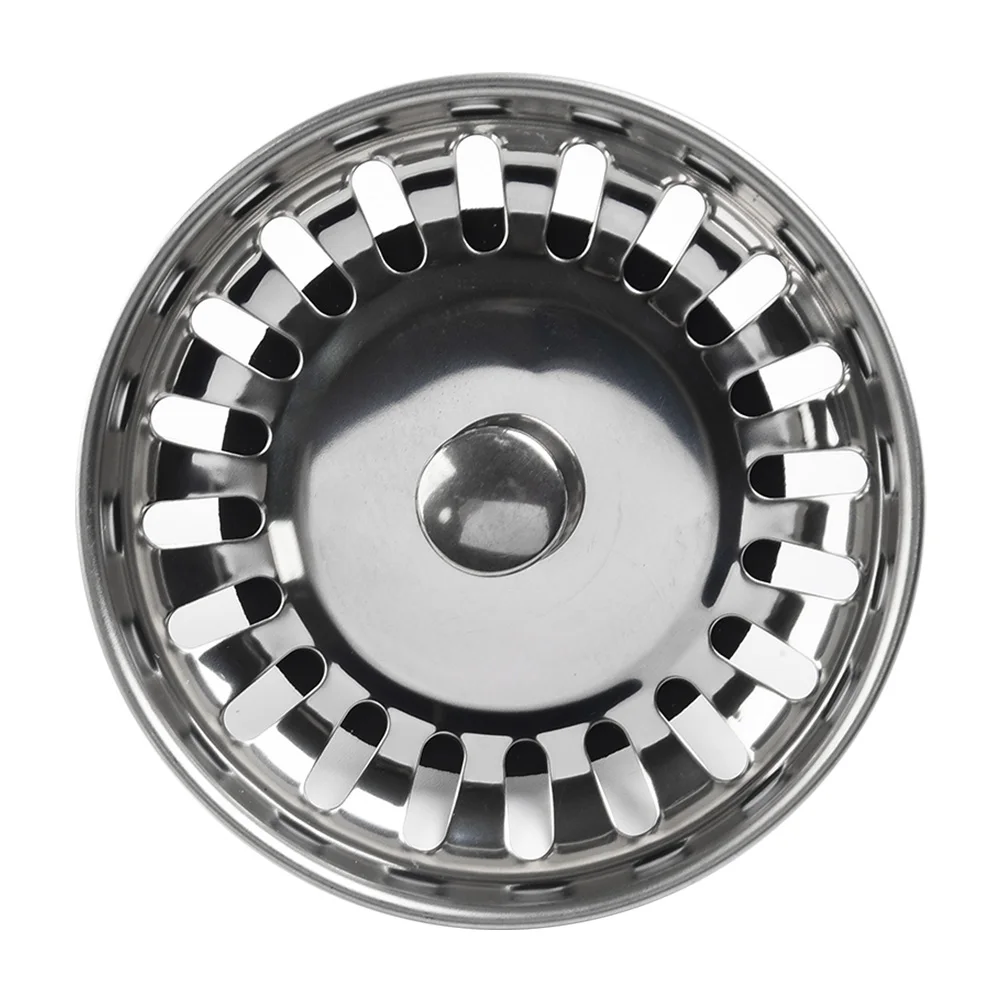 Kitchen Sink Strainer Bathtub Hair Catcher Stopper Stainless Steel Shower Drain Hole Filter Trap Kitchen Metal Sink Strainer
Kitchen Sink Strainer Bathtub Hair Catcher Stopper Stainless Steel Shower Drain Hole Filter Trap Kitchen Metal Sink Strainer