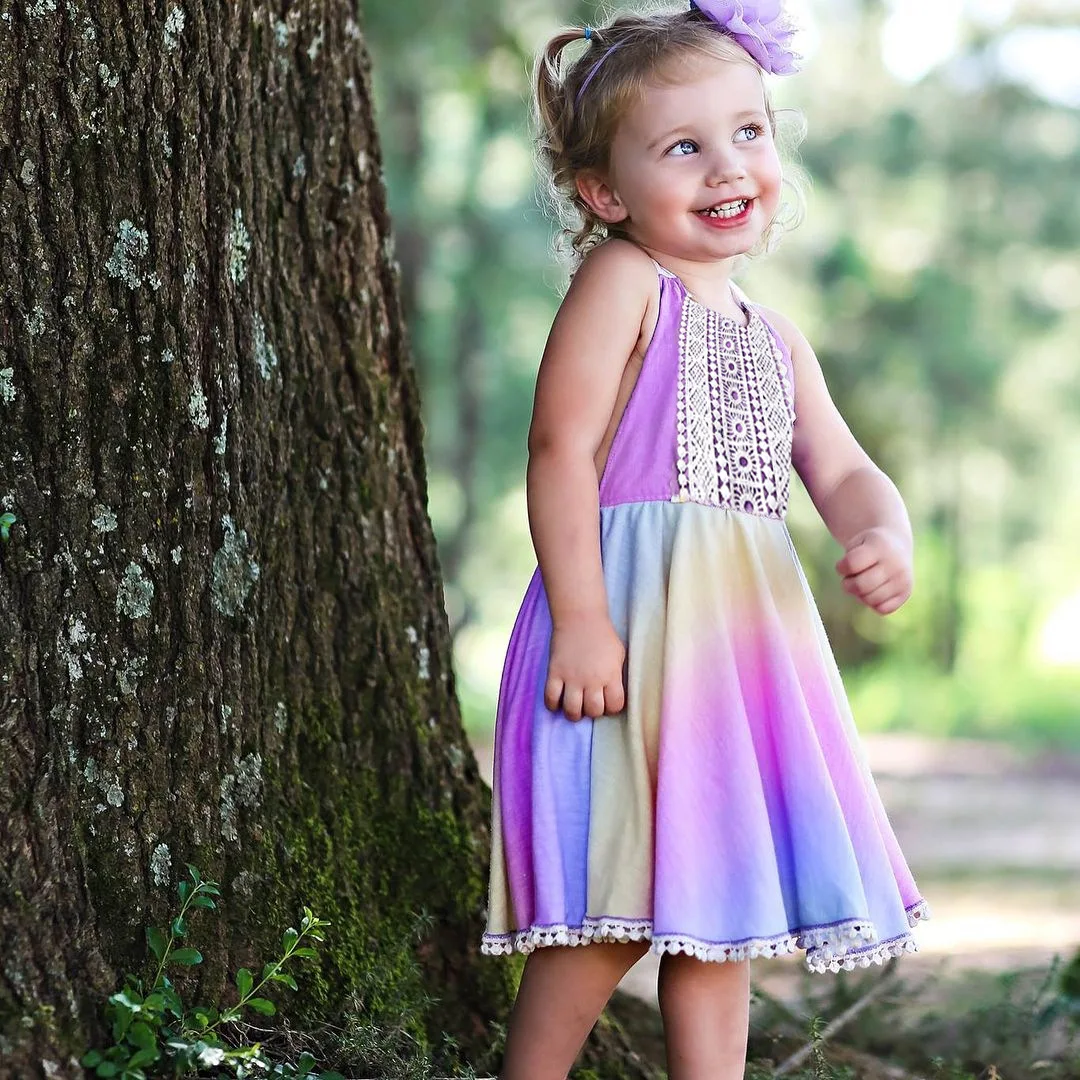 Purple Suit Cotton Princess Suspenders Backless Girls Summer Dresses children's Clothing Dresses on Sales with Free Shipping
Purple Suit Cotton Princess Suspenders Backless Girls Summer Dresses children's Clothing Dresses on Sales with Free Shipping