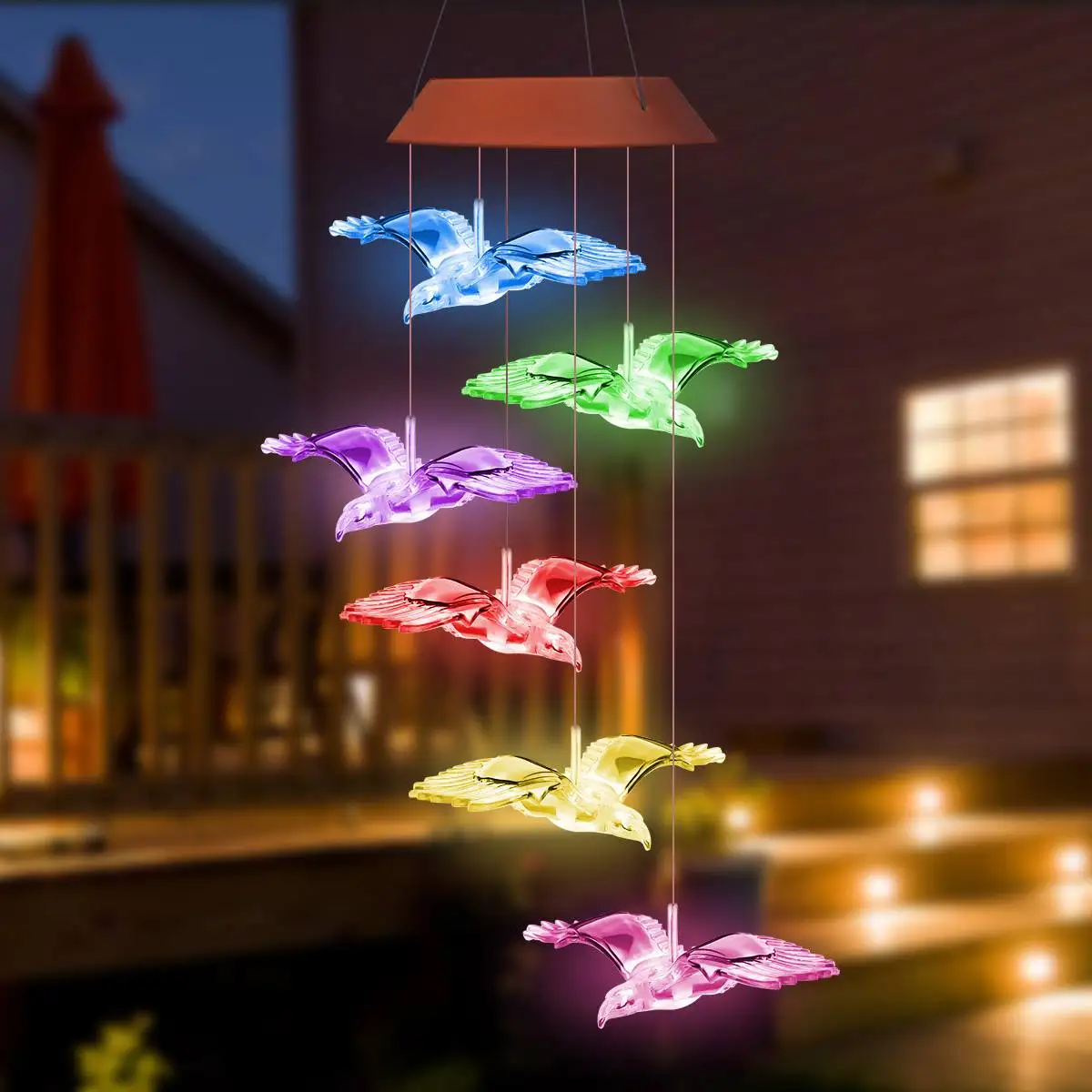 home decor 1000mAh Solar Power Luminous Wind Chimes USB Rechargeable Creative Eagle Wind Chime aesthetic home bedroom Decoration
home decor 1000mAh Solar Power Luminous Wind Chimes USB Rechargeable Creative Eagle Wind Chime aesthetic home bedroom Decoration