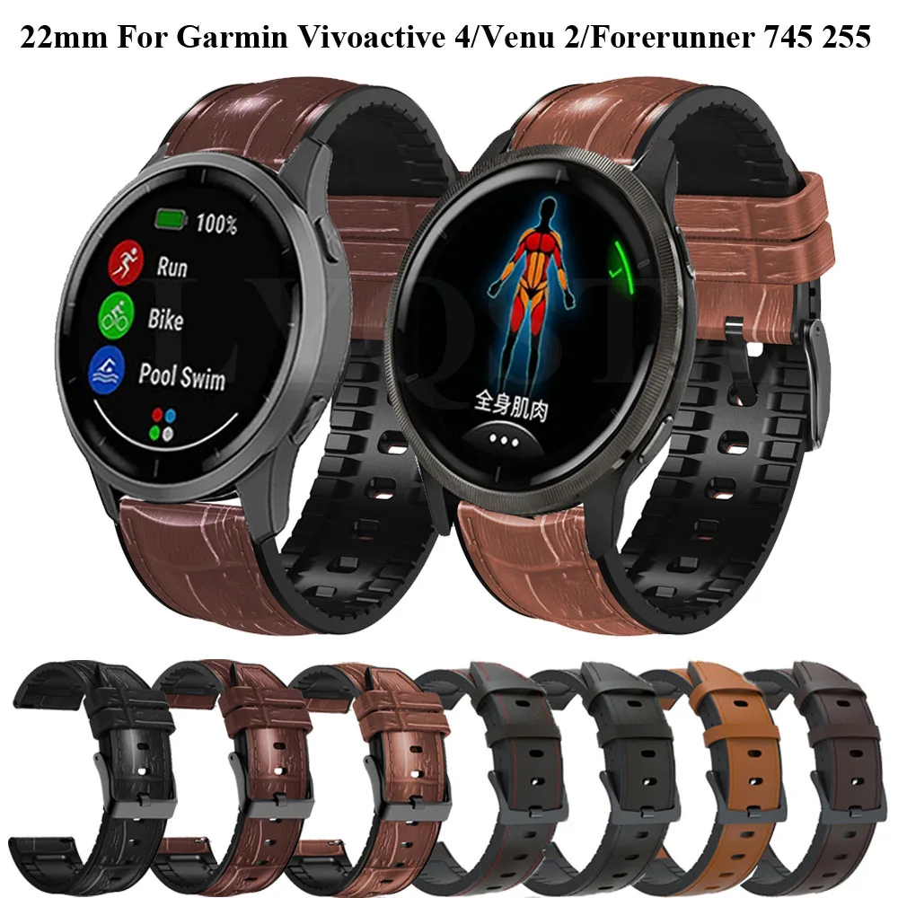 Сменный ремешок для Garmin Forerunner 255 Music 745/CAME 2 45 мм/Vivoactive 4, силиконовый ремешок для часов, браслет для часов
Сменный ремешок для Garmin Forerunner 255 Music 745/CAME 2 45 мм/Vivoactive 4, силиконовый ремешок для часов, браслет для часов