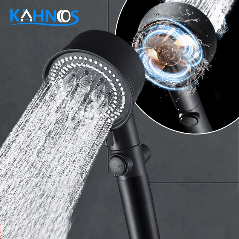 Strong Pressurization Spray Nozzle New Turbo Propeller Shower Head Rotating With Small Fan Water Saving High Preassure Flow
Strong Pressurization Spray Nozzle New Turbo Propeller Shower Head Rotating With Small Fan Water Saving High Preassure Flow