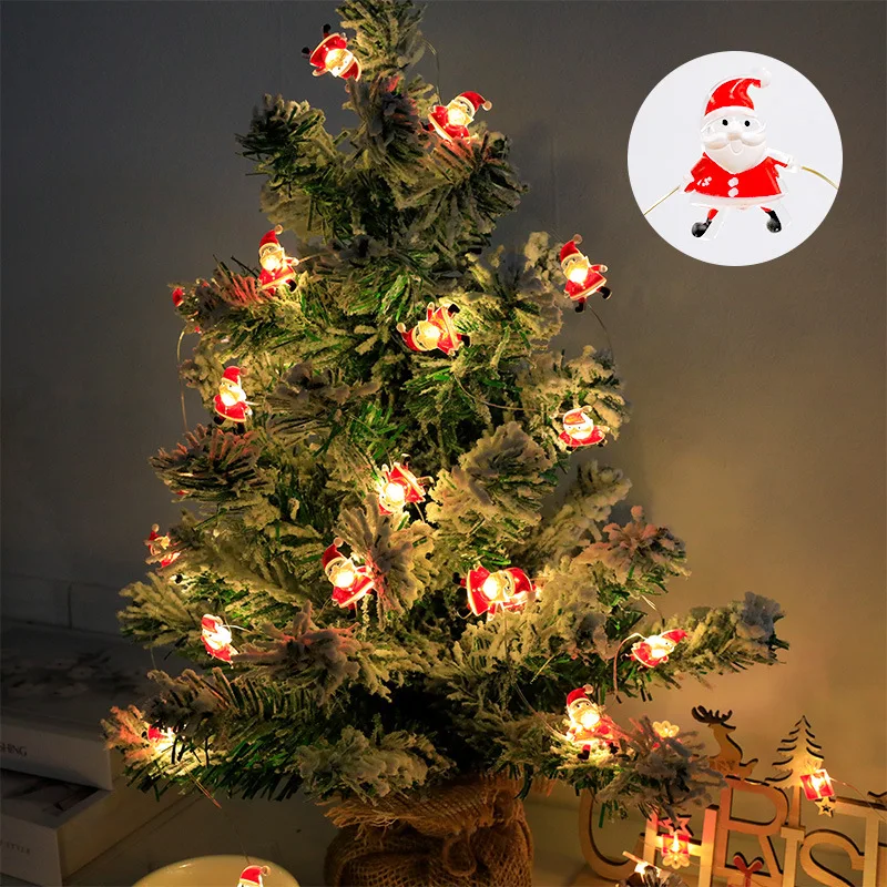 Christmas Fairy Garland Lights Pumpkin Elk Santa Snowman String Lights for Holiday Party Gifts Decoration Outdoor String Lights
Christmas Fairy Garland Lights Pumpkin Elk Santa Snowman String Lights for Holiday Party Gifts Decoration Outdoor String Lights