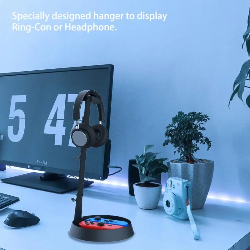 Display Holder Black Wear-resistant Convenient Durable Fashionable For /for One/for Nintend Switch Headphone Storage
Display Holder Black Wear-resistant Convenient Durable Fashionable For /for One/for Nintend Switch Headphone Storage