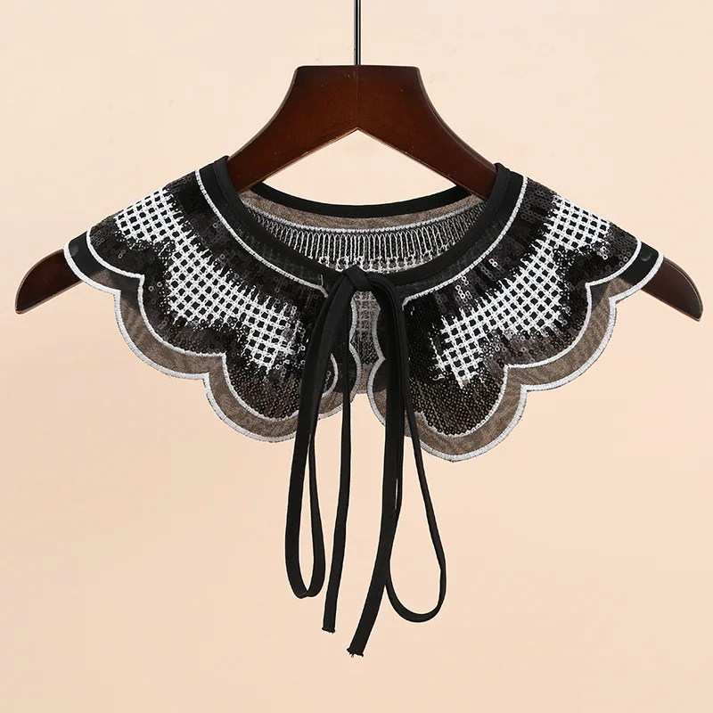 Sitonjwly Lapel Fake Collar Shawl for Women Neck Chocker Necklace Women Detachable False Collar Doll Ladies Half Shirt Collars
Sitonjwly Lapel Fake Collar Shawl for Women Neck Chocker Necklace Women Detachable False Collar Doll Ladies Half Shirt Collars