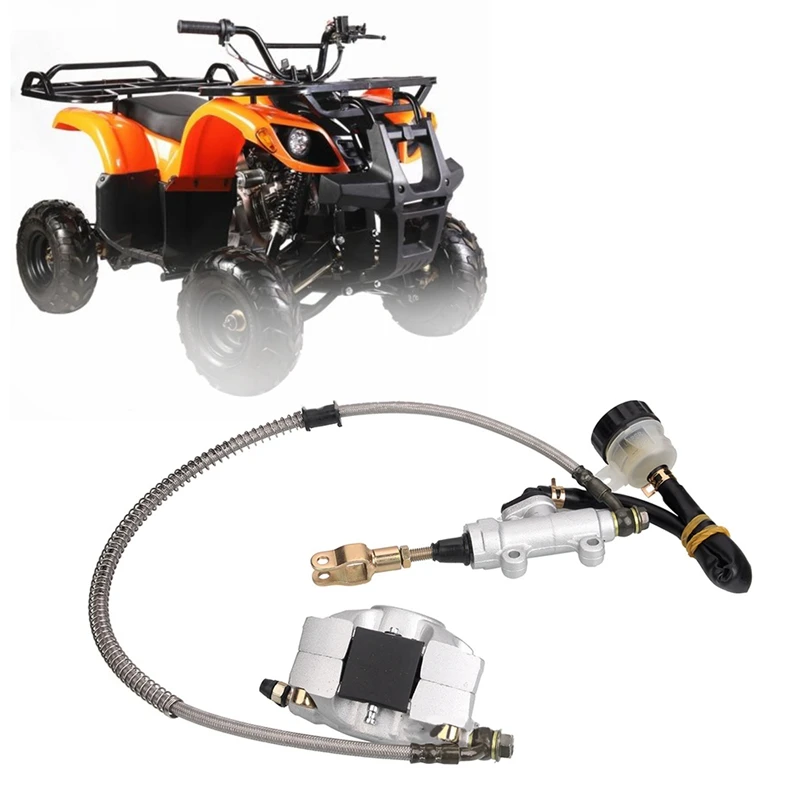 Rear Foot Disc Brake Assembly Master Cylinder Caliper with Oiler for 110Cc 125Cc 150Cc 200Cc 250Cc ATV Quad Dune Buggy
Rear Foot Disc Brake Assembly Master Cylinder Caliper with Oiler for 110Cc 125Cc 150Cc 200Cc 250Cc ATV Quad Dune Buggy