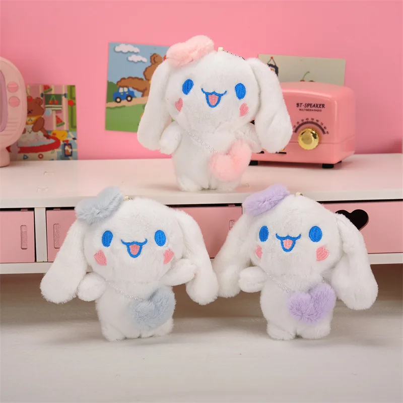 12cm Kawaii Cartoon Cinnamoroll Pendant Plush Toy Cute Yugui Dog Book Sanrio Bag Pendant Keychain Gift Toy
12cm Kawaii Cartoon Cinnamoroll Pendant Plush Toy Cute Yugui Dog Book Sanrio Bag Pendant Keychain Gift Toy