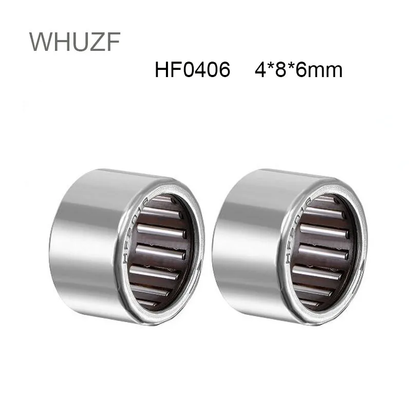 

WHUZF Free Shipping 10/20PCS Direct Selling Ball Bearing Rodamiento Hf0406 Bearing 4*8*6 Drawn Cup Needle Roller Clutch Hf040806