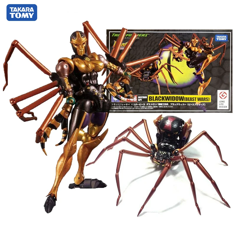Takara Tomy Transformers 18Cm Ko Meesterwerk Mp46 Blackawidow Bw Beast Wars Vervorming Autobots Action Figure Model Kinderen Toy
Takara Tomy Transformers 18Cm Ko Meesterwerk Mp46 Blackawidow Bw Beast Wars Vervorming Autobots Action Figure Model Kinderen Toy