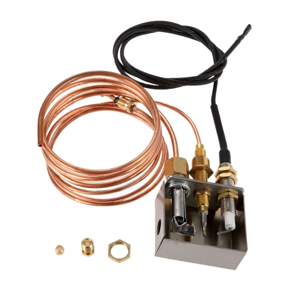 Propane Gas Heater Fireplaces Fire Pits Safety Replacement Part Pilot Burner Assembly For Propane Igniter Kit 900mm Thermocouple
Propane Gas Heater Fireplaces Fire Pits Safety Replacement Part Pilot Burner Assembly For Propane Igniter Kit 900mm Thermocouple