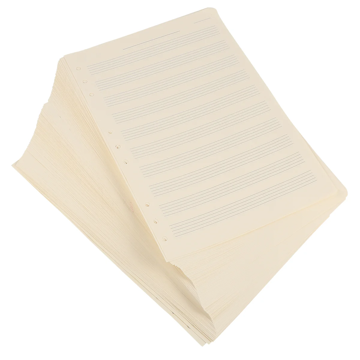 100 Sheets Loose-Leaf Manuscript Paper 3mm 10 Rows Empty Refill Paper Practical Composition Notebook Refill Paper for Students
100 Sheets Loose-Leaf Manuscript Paper 3mm 10 Rows Empty Refill Paper Practical Composition Notebook Refill Paper for Students