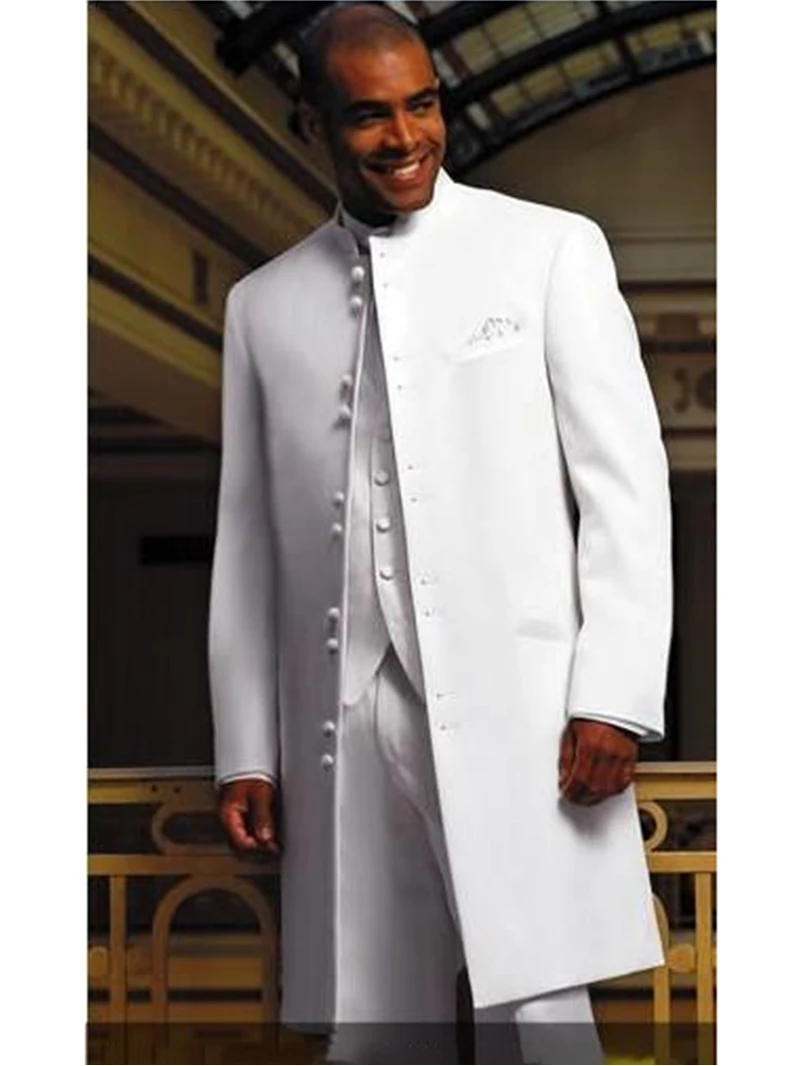 Men Suit Long Coat White Groom Tuxedos Groomsman Blazer Man Business Prom 3 Pieces Suits (Jacket+Pants+Vest+Tie) Terno Masculino
Men Suit Long Coat White Groom Tuxedos Groomsman Blazer Man Business Prom 3 Pieces Suits (Jacket+Pants+Vest+Tie) Terno Masculino