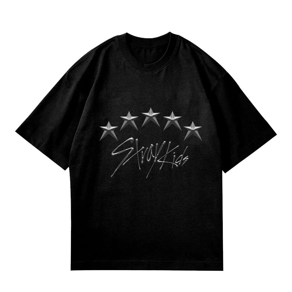 Kpop 2023 New Stray Kids HYUNJIN Man/Women Harajuku T-shirt Round Neck Short Sleeve Casual Unisex Streetwear COTTON Top
Kpop 2023 New Stray Kids HYUNJIN Man/Women Harajuku T-shirt Round Neck Short Sleeve Casual Unisex Streetwear COTTON Top