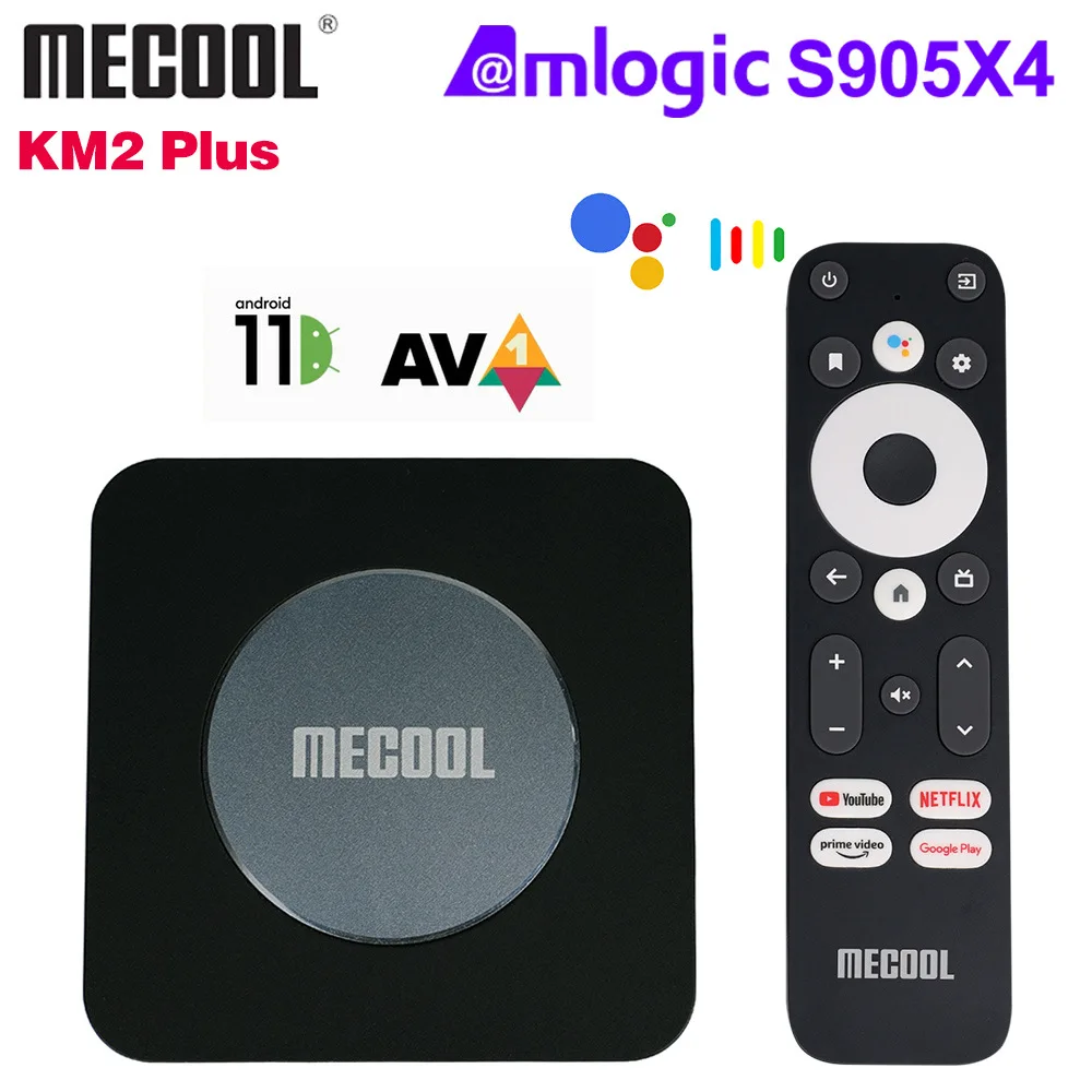 Приемник Mecool KM2 Plus 4K HD ATV Box с Amlogic S905X4 android TV box smart iptv
Приемник Mecool KM2 Plus 4K HD ATV Box с Amlogic S905X4 android TV box smart iptv