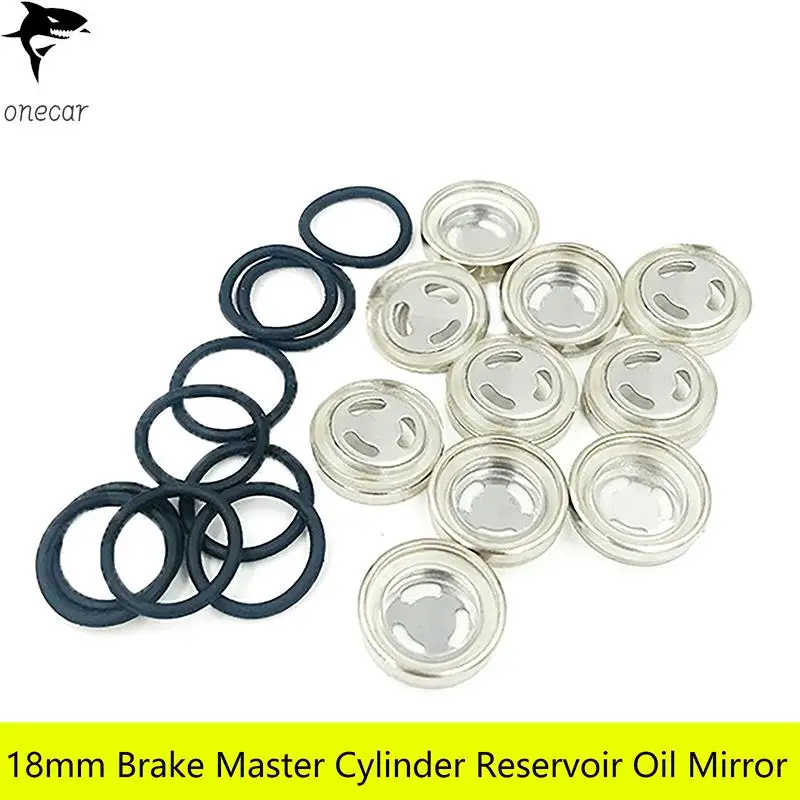 1 Set Master Cylinder Brake Lever Reservoir Sight Glass Gasket 18mm For Motorcycle Scooter ATV Dirt Bike Hydraulic clutch
1 Set Master Cylinder Brake Lever Reservoir Sight Glass Gasket 18mm For Motorcycle Scooter ATV Dirt Bike Hydraulic clutch