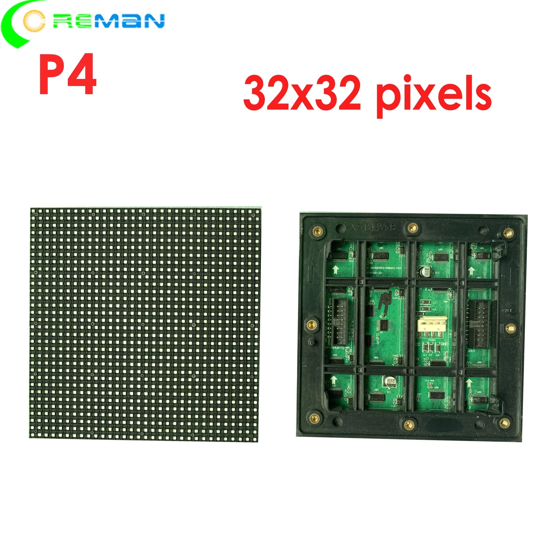 Высокое качество высокая яркость 5000nit 6000nit p4 p3 светодиодный модуль 32x32 пикселя для