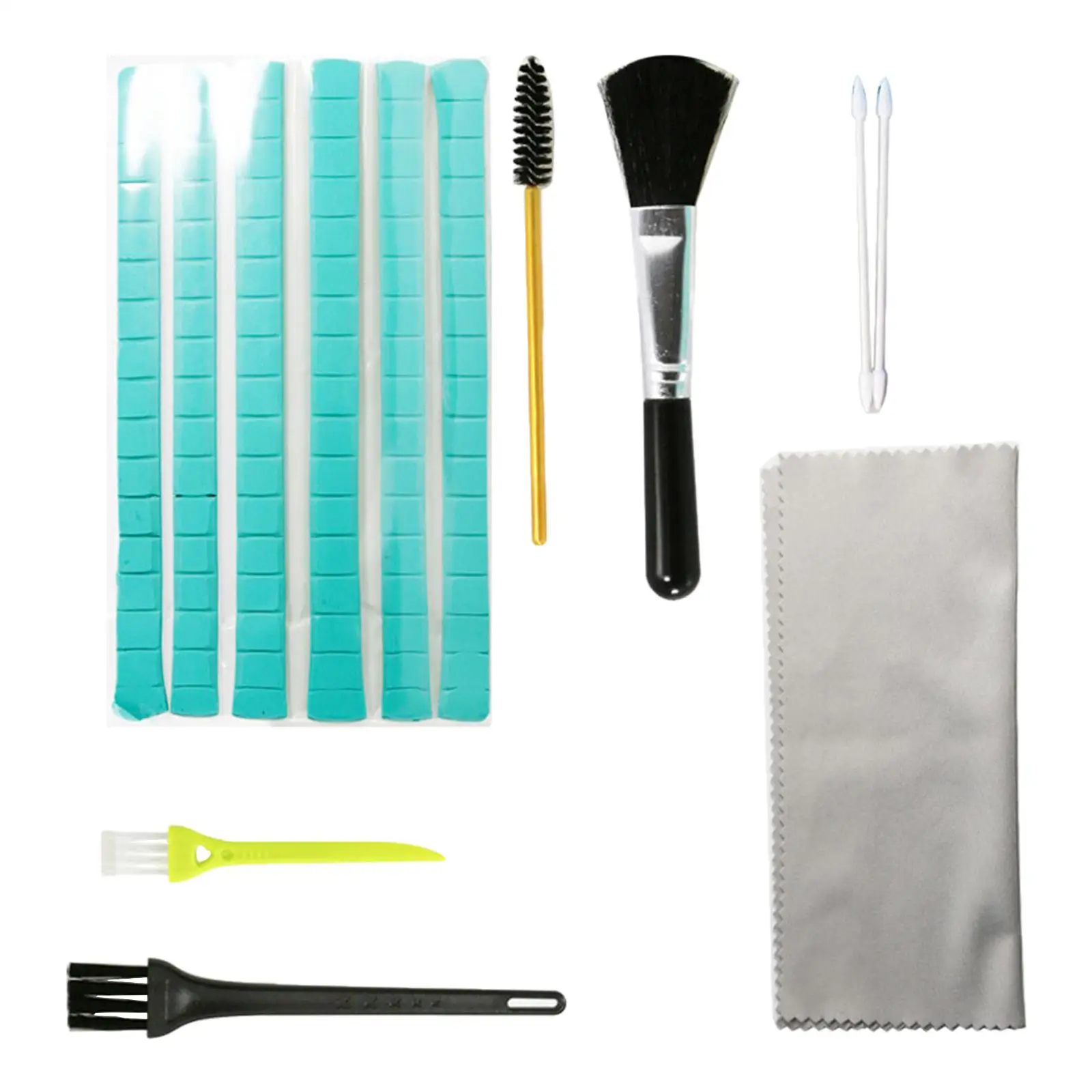 7Pcs Cleaning Brush Kit Remove Ear Wax Soft Brush Plastic Portable Cleaning Putty for Earbud Keyboard Electronics Laptop
7Pcs Cleaning Brush Kit Remove Ear Wax Soft Brush Plastic Portable Cleaning Putty for Earbud Keyboard Electronics Laptop