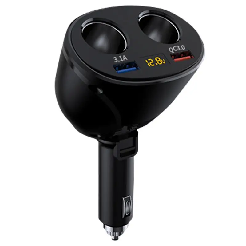 Car Dual USB Adapter Dual USB Ports Multi-Function Car Charger Adapter Fast Charging Portable Car Charger
Car Dual USB Adapter Dual USB Ports Multi-Function Car Charger Adapter Fast Charging Portable Car Charger