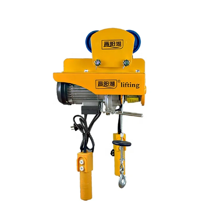 JIN YANG HU PA low headroom electric wire rope hoist with high quality 1000KG with different specifications
JIN YANG HU PA low headroom electric wire rope hoist with high quality 1000KG with different specifications