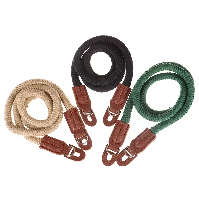 1Pcs Fashion Design Cotton Rope Camera Neck Strap Vintage Shoulder Strap Leather Lanyard Free Shipping
1Pcs Fashion Design Cotton Rope Camera Neck Strap Vintage Shoulder Strap Leather Lanyard Free Shipping