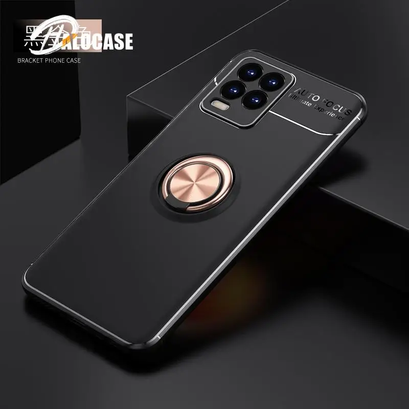 For OPPO Realme 8 Pro Case Magnet Car Ring Soft Silicone Bumper Phone Case for Realme 8 Stand Holder Back Cover
For OPPO Realme 8 Pro Case Magnet Car Ring Soft Silicone Bumper Phone Case for Realme 8 Stand Holder Back Cover