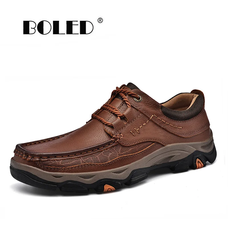 Natural Leather Men Shoes Lace Up Non-slip Rubber Casual Shoes Flats Handmade Spring Autumn Walking Shoes Men Zapatos Hombre
Natural Leather Men Shoes Lace Up Non-slip Rubber Casual Shoes Flats Handmade Spring Autumn Walking Shoes Men Zapatos Hombre
