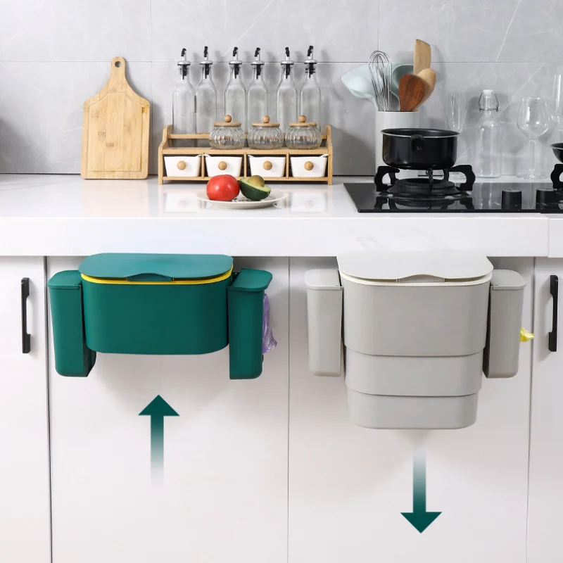 9L Kitchen Wall Mounted Trash Can Retractable Sliding Lid Waste Bins Bathroom Hanging Garbage Storage Bucket Toilet Paper Basket
9L Kitchen Wall Mounted Trash Can Retractable Sliding Lid Waste Bins Bathroom Hanging Garbage Storage Bucket Toilet Paper Basket