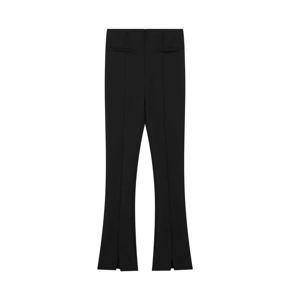 UNIZERA Spring New Women's Clothing Fashion Trend Black Elastic Waist High Waist Slim Fit Flared Pants Women 1478243
UNIZERA Spring New Women's Clothing Fashion Trend Black Elastic Waist High Waist Slim Fit Flared Pants Women 1478243