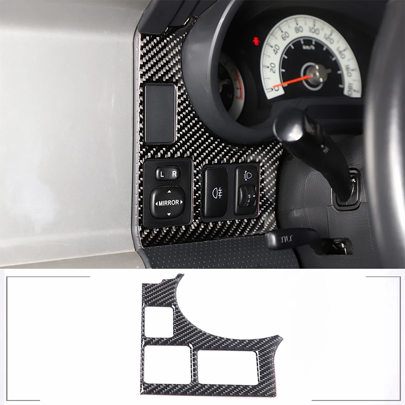 Soft Carbon Fiber Car Mirror Adjustment Switch Frame Decorate Cover Stickers for Toyota FJ Cruiser 2007-2021 Accessories
Soft Carbon Fiber Car Mirror Adjustment Switch Frame Decorate Cover Stickers for Toyota FJ Cruiser 2007-2021 Accessories