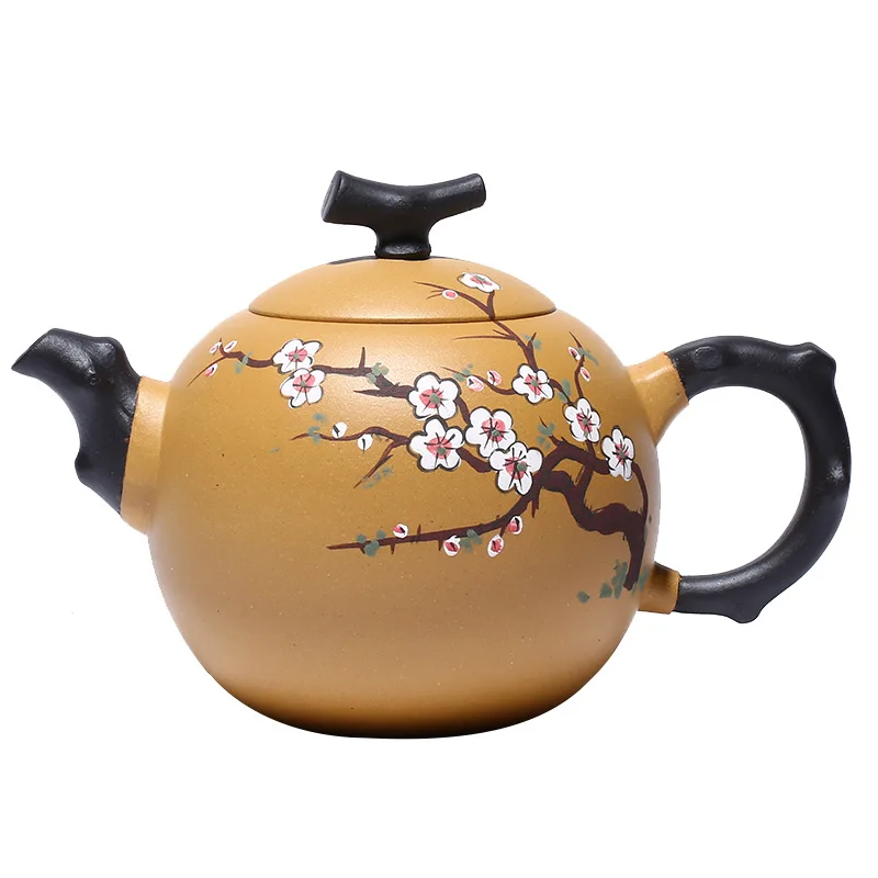 Handmade Zisha Teapot, Yixing Handmade Pot, Kung-Fu Teaware, Purple Clay Drinkware for Puer Green and Black Chinese Tea
Handmade Zisha Teapot, Yixing Handmade Pot, Kung-Fu Teaware, Purple Clay Drinkware for Puer Green and Black Chinese Tea