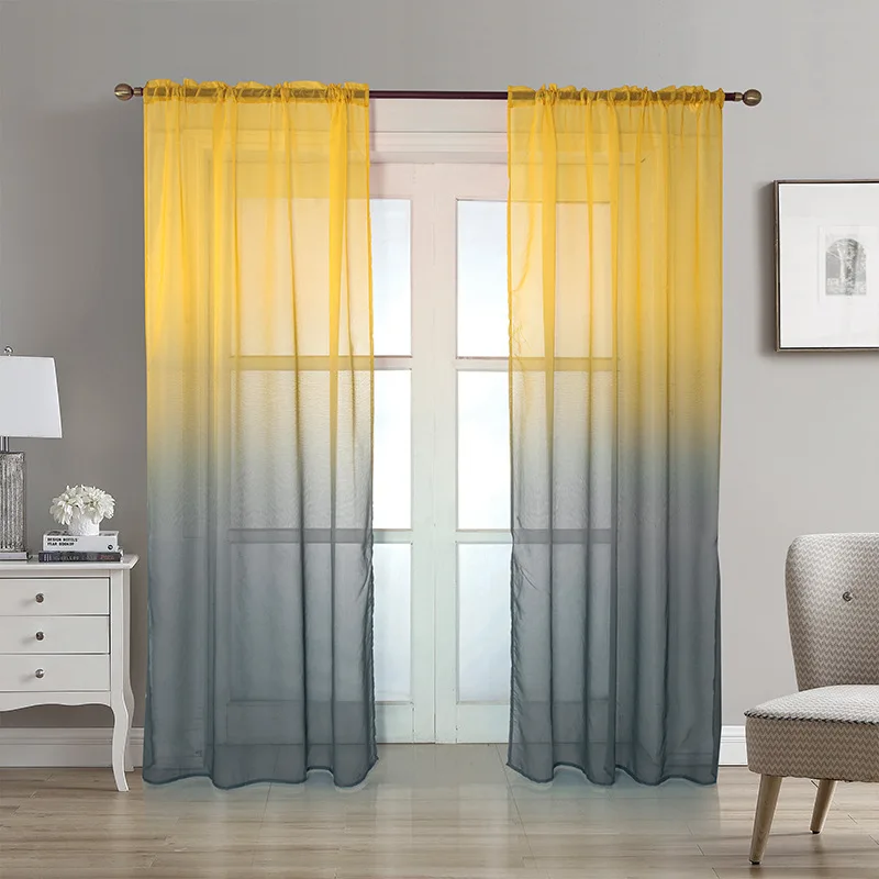 Gradient Tulle Simple Nordic Style Window For Living Room Bedroom Screen Light And Breathable Screen Curtains
Gradient Tulle Simple Nordic Style Window For Living Room Bedroom Screen Light And Breathable Screen Curtains