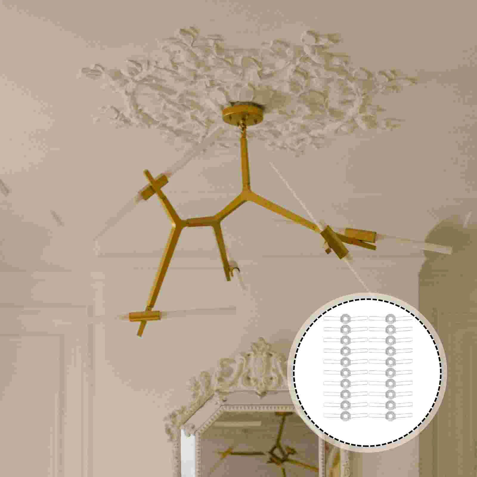 20Pcs Lampshade Spring Clips Lamp Shape Fixing Buckles DIY Lighting Accessories
20Pcs Lampshade Spring Clips Lamp Shape Fixing Buckles DIY Lighting Accessories