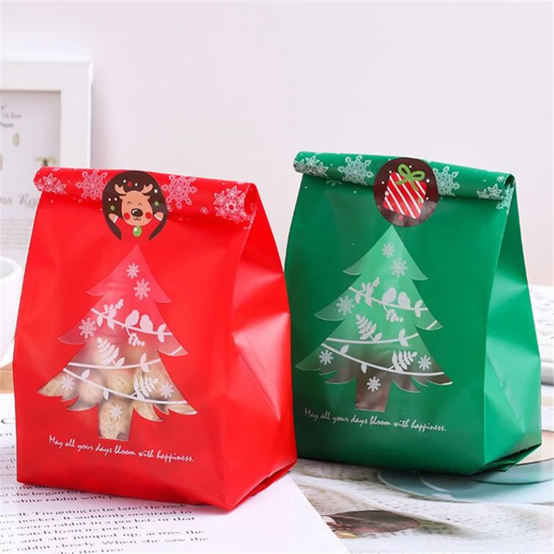 50pcs Packing Bags Christmas Gift Bag Snowflake Christmas Tree Baking Wrapping Packaging Candy Boxes for Home Xmas Decorations
50pcs Packing Bags Christmas Gift Bag Snowflake Christmas Tree Baking Wrapping Packaging Candy Boxes for Home Xmas Decorations