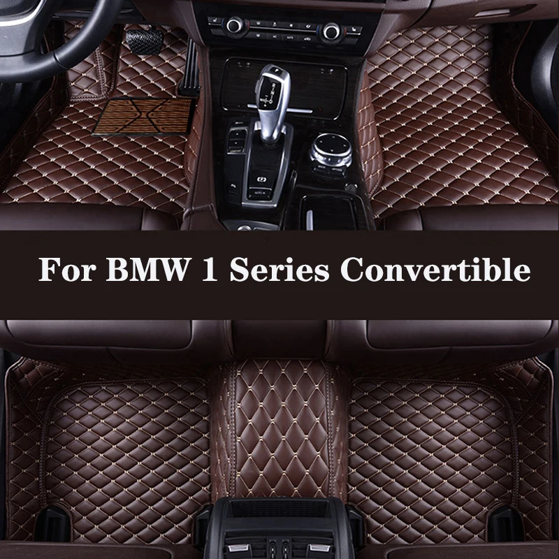 Кожаный Автомобильный напольный коврик для BMW 1 Series Convertible 2011-2017 (модельный год)
Кожаный Автомобильный напольный коврик для BMW 1 Series Convertible 2011-2017 (модельный год)