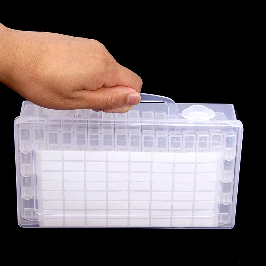 2022 NEW 64 Grid Diamond Painting Makeup Organizer Storage Box Lucency Accessories Tools Carry Case Container Bag
2022 NEW 64 Grid Diamond Painting Makeup Organizer Storage Box Lucency Accessories Tools Carry Case Container Bag