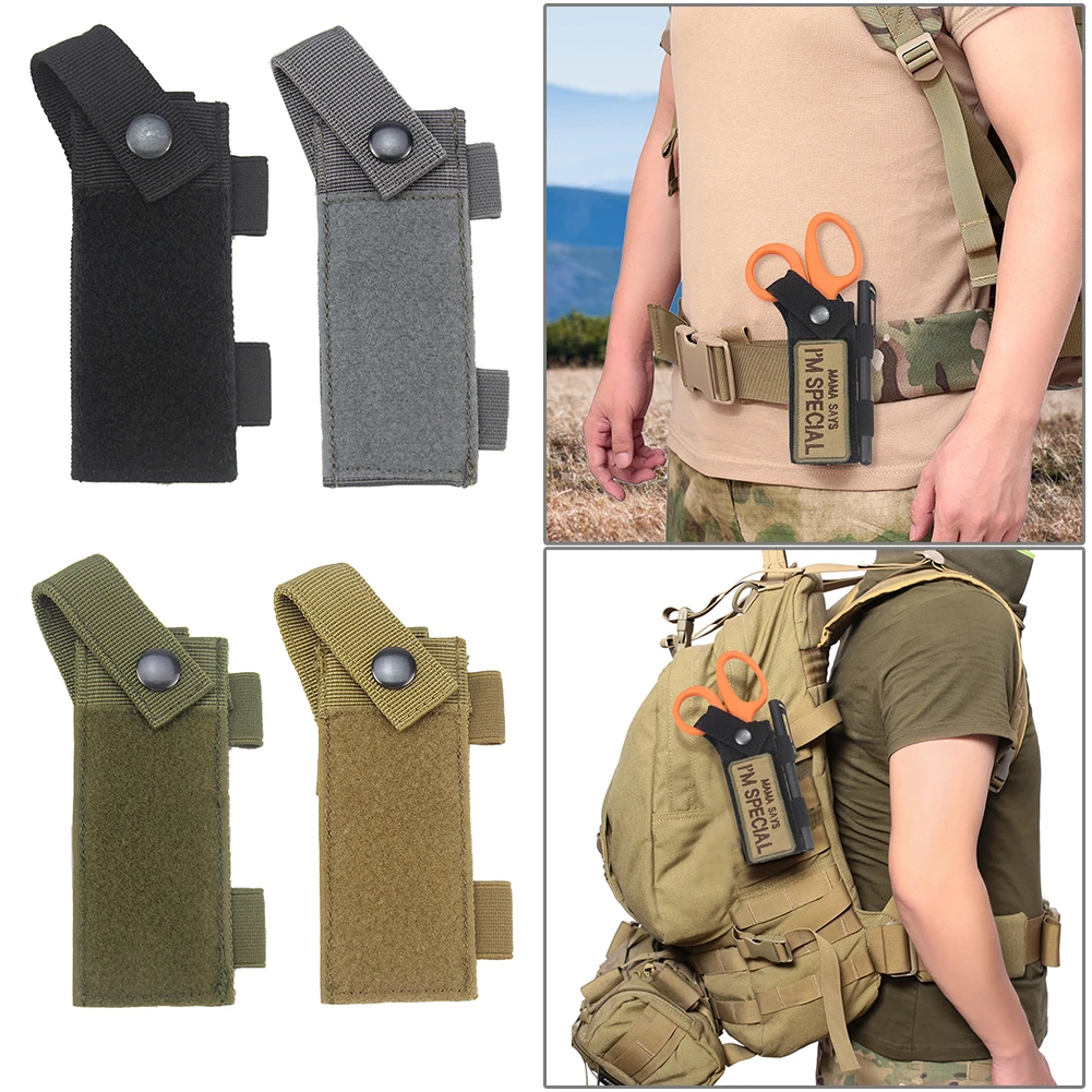 Tactical Molle Scissors Pouch Durable Portable Medical EMT Scissor Shears Sheath Pouch Bag Military Airsoft Hunting Molle Tool
Tactical Molle Scissors Pouch Durable Portable Medical EMT Scissor Shears Sheath Pouch Bag Military Airsoft Hunting Molle Tool