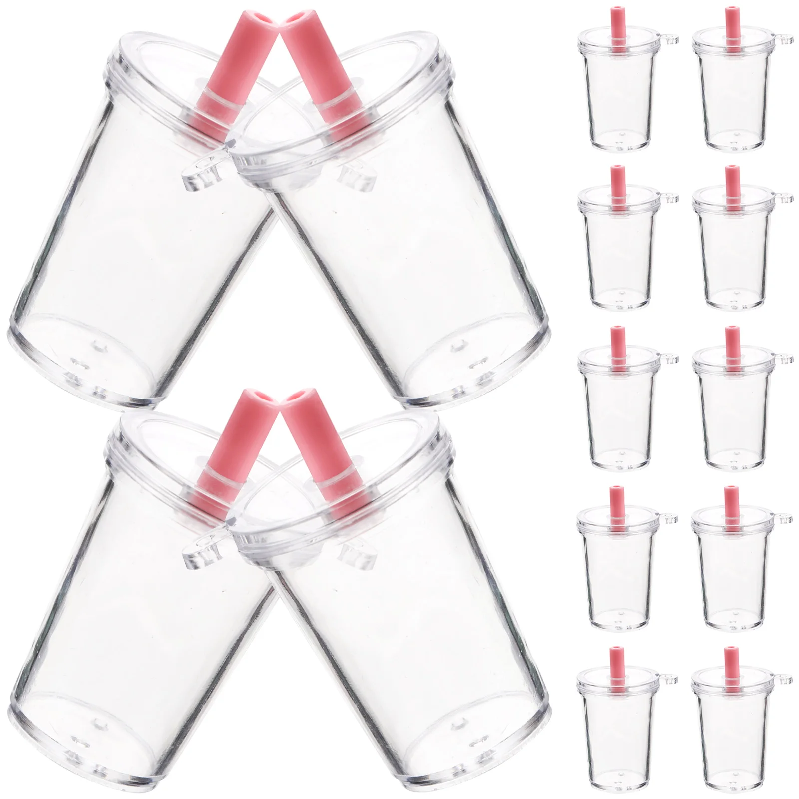 30 Pcs DIY Mug Necklace Charms Earring Hanging Keychains Accessory Food Play Shiwan Plastic Cup
30 Pcs DIY Mug Necklace Charms Earring Hanging Keychains Accessory Food Play Shiwan Plastic Cup