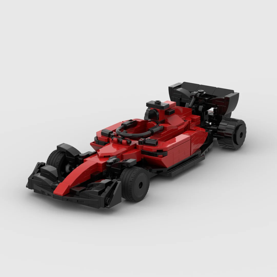 Гоночный спортивный автомобиль MOC Ferraried F1, скоростной чемпион, гонщик, строительные блоки, креативные игрушки для гаража для мальчиков, подарки
Гоночный спортивный автомобиль MOC Ferraried F1, скоростной чемпион, гонщик, строительные блоки, креативные игрушки для гаража для мальчиков, подарки