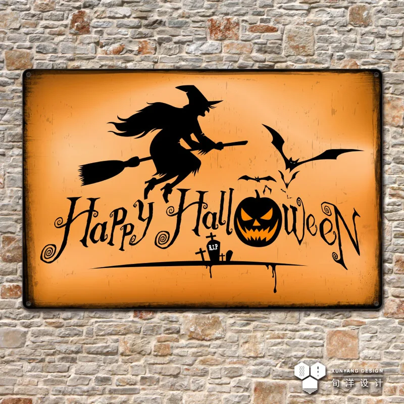Happy Halloween Witch Castle Series Metal Tin Signs Poster Art Crafts Plaques Wall Plate Man Cave Bar Cafe Garage Decor
Happy Halloween Witch Castle Series Metal Tin Signs Poster Art Crafts Plaques Wall Plate Man Cave Bar Cafe Garage Decor