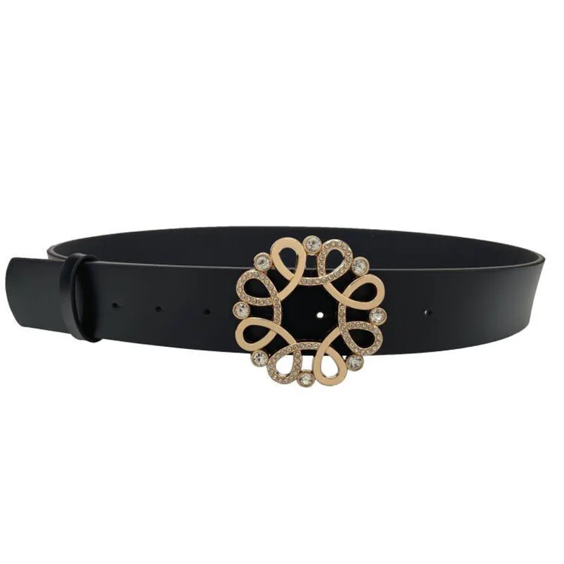 Fashion Pu Belt For Women Designer Rhinestones Buckle Waist Strap Luxury Brand Female Jeans Dress Trouser Decorative Waistband
Fashion Pu Belt For Women Designer Rhinestones Buckle Waist Strap Luxury Brand Female Jeans Dress Trouser Decorative Waistband
