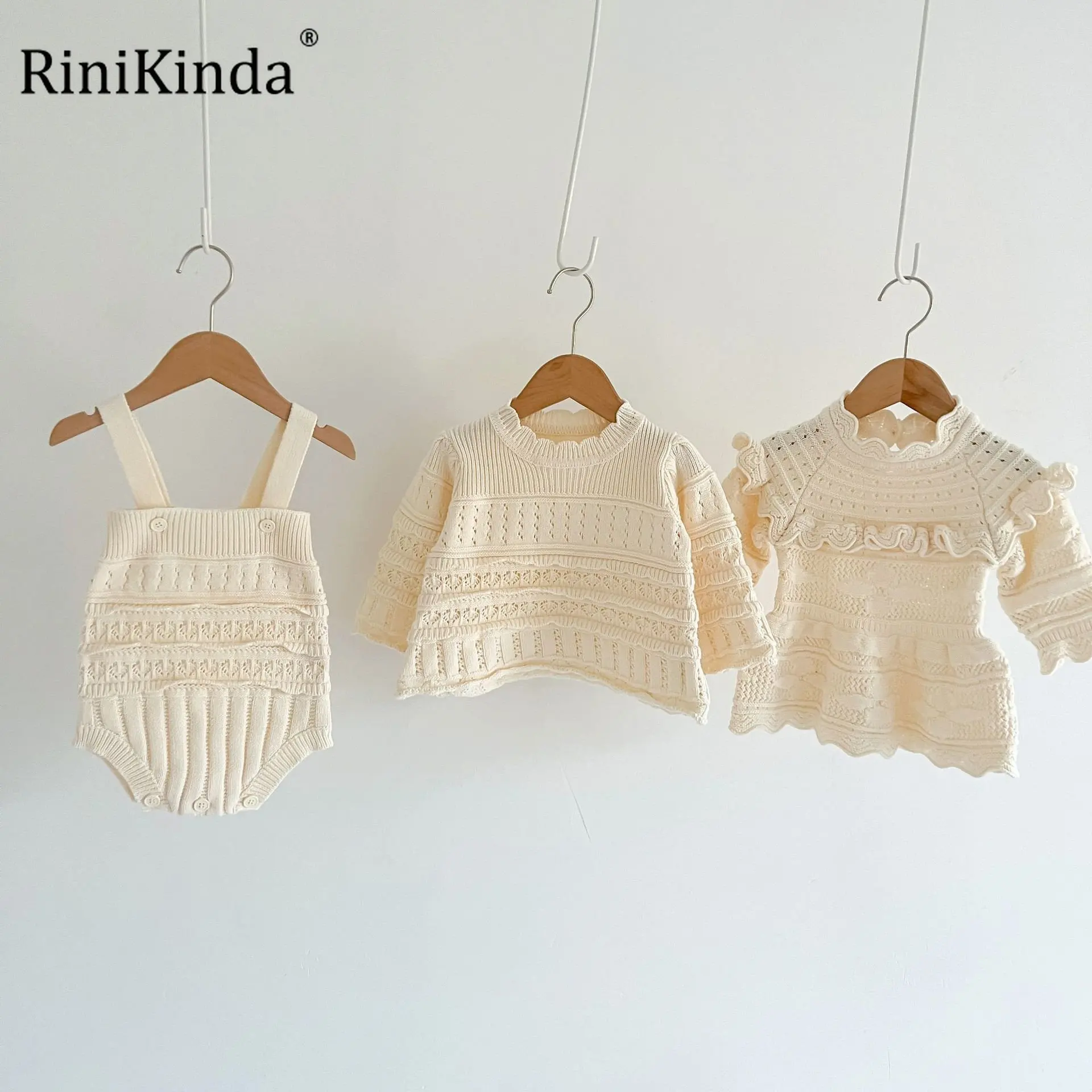 RiniKinda Autumn Toddler Baby Girls Sweater Girl Baby Retro Style Woolen Romper Jumpsuit Top Skirt Long Sleeve One-piece Romper
RiniKinda Autumn Toddler Baby Girls Sweater Girl Baby Retro Style Woolen Romper Jumpsuit Top Skirt Long Sleeve One-piece Romper